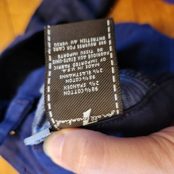 7 For All Mankind Purple Midrise Skinny Jean Size 25 Good Preowned condition - Picture 5 of 12